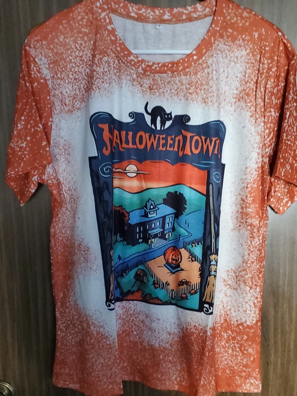 Halloween Town Orange Adult Costume T‑Shirt
